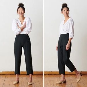 ADAY Straight Up Dress Pants Small S -  BLACK